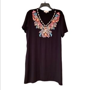 𝅺SOLITAIRE Black Dress or Cover Up